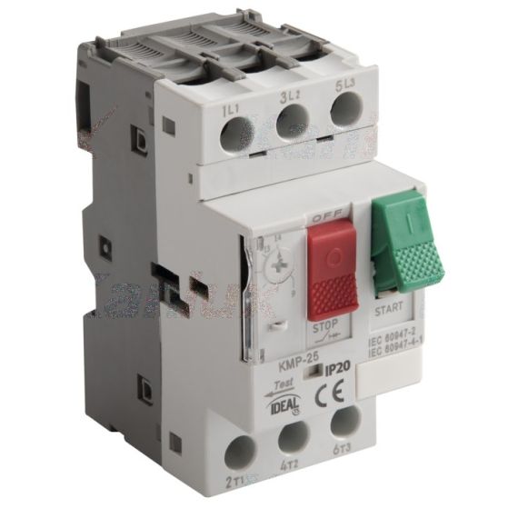 Interruttore di protezione salvamotore KMP 400V 20-25A Kanlux Interruttore di protezione salvamotore KMP 400V 20-25A Kanlux